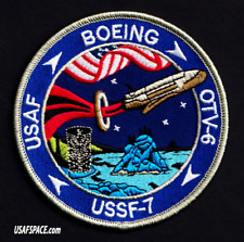 USSF-7 OTV-6 - X-37B -USAF BOEING ATLAS V Launch DOD Classified Mission PATCH picture