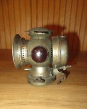 Antique Bicycle Lamp Model S Solar By C.M. Hall Lamp Company of Kenosha WI 1899 picture