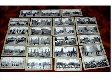 Lot of 24 Stereoview Cards 1906 SAN FRANSISCO EARTHQUAKE picture