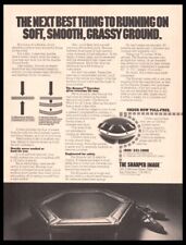 1979 Sharper Image Trampoline Bouncer-Vintage ORIGINAL Print ad/mini poster-70's picture