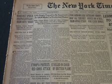 1936 JANUARY 2 NEW YORK TIMES - LIFE ORIGIN TRACED TO THE INANIMATE - NT 6709 picture