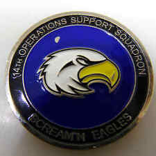 14TH OPERATIONS SUPPORT SQUADRON SCREAM'N EAGLES CHALLENGE COIN picture