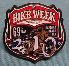 DAYTONA BEACH = BIKE WEEK PIN 2010 = OFFICIAL PIN EVENT = 69TH YEAR ANNUAL picture