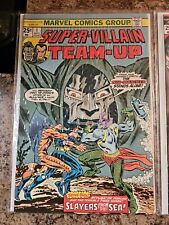 Super-Villain Team-Up #1 Marvel Comics 1974 Dr. Doom Sub-Mariner FN-VF picture