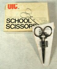 Vtg OIC Safety Sharp Point School Scissors 4 1/2