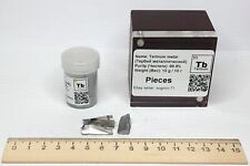 Terbium Metal Element 10g Chunks Tb/TREM 99.9% Pure Periodic Table picture