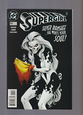 Supergirl #11 (1997) ICONIC SILVER BANSHEE NEGATIVE SPACE BLK/WHITE COVER picture