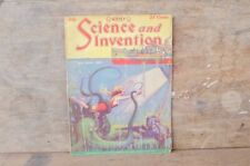 Science & Invention July 1928- Wild octopus cover picture