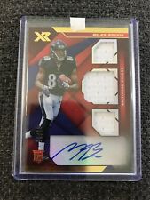 2019 Panini XR Rookie Triple Swatch Red Auto #231 Miles Boykin /75 picture