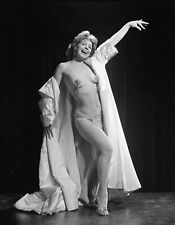 Vintage Photo 8.5x11   #24965 Lovely Burlesque Stripper Hope Diamond picture