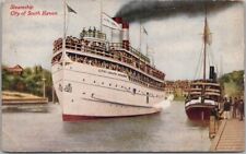 Vintage Great Lakes Ship Postcard 