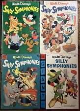 Walt Disney Silly Symphonies 2 3 4 6 (Dell Giant) Lower To Mid-grade 1953-56 picture