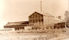 RPPC Sugar Factory HARDIN MONTANA VINTAGE Real Photo Postcard Cecil C. Nixon picture
