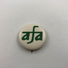 AFA /  Air & Space Forces Association ~ Vintage Button Pinback picture