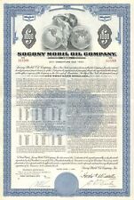 Socony Mobil Oil - dated 1963 $1,000 4 1/4% Bond - Direct Descendent of Standard picture
