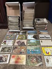 100 Postcard Lot - 1900s to Modern - Used & Unused- Art Scrapbooking Resale Gift picture