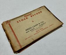 COOL RARE Fitch Annual Stock Record January 1, 1948 STOCK EXCHANGE NYSE OTC picture