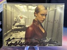 Terminator 3 Trading Cards Kristanna Loken as T-X Autograph Card picture