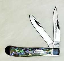 Schrade Imperial Trapper Folding Pocket Knife Imitation Abalone IMP19PRT NEW picture