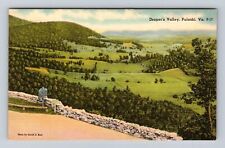 Pulaski VA- Virginia, Draper's Valley, Antique, Vintage Souvenir Postcard picture