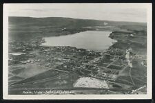 WA Soap Lake RPPC 1950's AERIAL VIEW LOOKING NORTH Grant County by Baughman picture