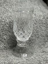 PARTYLITE 2 PIECE SAVANNAH 24% LEAD CRYSTAL HURRICANE LAMP CANDLE HOLDER - P0137 picture