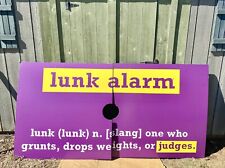 Planet Fitness Lunk Alarm Sign picture
