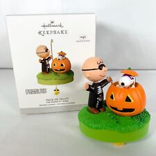 Hallmark Halloween Peanuts Magic Ornament Trick or Treat Charlie Brown Snoopy picture