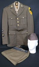 WWII US Army ROTC New Mexico Military Institute NMMI 1943 Named Uniform Set RARE picture