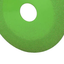 2Pcs Glass Cutting Disc 22mm ID 100mm OD 15mm Sand Width 1mm Thick - Green picture