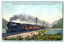 1908 The 20th Century Limited Near West Point on New York Central Postcard picture