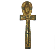 RARE ANCIENT EGYPTIAN ANTIQUE WOODEN ANKH KEY Of Life King Tomb Protection (B0+) picture