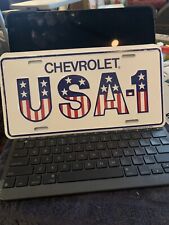 BRAND NEW ONE METAL LICENSE PLATE NEW, USA-1,  USA picture