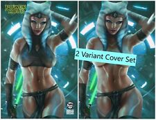 Power Hour #2 Preview Shikarii Ahsoka Cosplay 2 Cover Set Black Ops Publishing picture