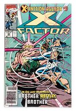 X-Factor #60 (1990 Marvel) Extinction Agenda Part 3, Havok Cover Newsstand VF+ picture
