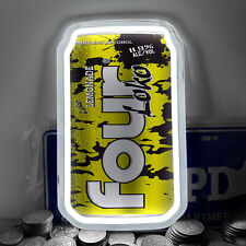 Four Loko Lemonade Beer Cans Neon Sign Bar Club Store Wall Decor LED 12