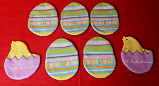Lot Of 7 Easter Egg Pouches picture