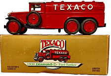 Texaco ERTL 1930 Diamond Fuel Tanker Diecast Metal Coin Bank-1990 picture
