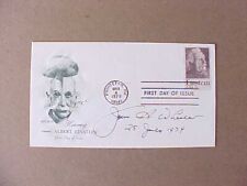1979 ALBERT EINSTEIN FDC COVER SIGNED BY GREAT PHYSICIST JOHN A. WHEELER Fine picture