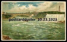 NIAGARA FALLS NY Postcard 1907 HTL Hold to Light Whirlpool Rapids Bridge picture