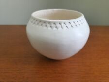 Acoma Pueblo Pottery White Bowl by Alicia Kelsey picture