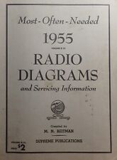 Supreme Publications Most-Often-Needed Radio Diagrams Vol R-15 1955 picture