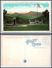 NEW HAMPSHIRE Postcard - Gorham, Soldiers Memorial, Mounts Imp & N. Carter P14 picture