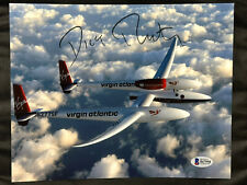 DICK RUTAN SIGNED AUTO 8X10 PHOTO - RECORD BREAKING PILOT OF VOYAGER BECKETT COA picture