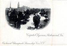 Pre-1908 ON BOARD CHESAPEAKE STEAMSHIP POSTCARD CAPITOL SQUARE RICHMOND VIRGINIA picture