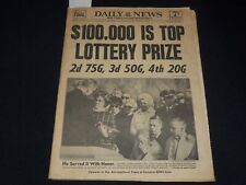 1967 FEB 1 NEW YORK DAILY NEWS NEWSPAPER - MICK TRIES FIRST -ASTRONAUTS- NP 4680 picture