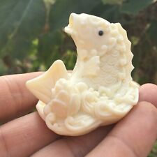 1pc Tagua Nut fish angel decoration gift picture