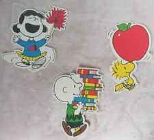 Vintage 1950-1965 Charlie Brown, Lucy, Woodstock Classroom Decor Card Stock picture