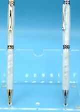 Chic-Line V2 Slimline Ballpoint Pen with Mother of Pearl MOP Abalone picture