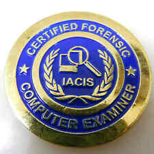 IACIS CERTIFIED FORENSIC COMPUTER EXAMINER CHALLENGE COIN picture